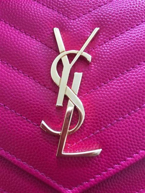 ysl baby pink wallet|YSL handmade wallet.